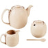 Leaf & Bean Aster 4pc Tea Set Natural