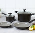 Davis & Waddell Thornbury Recycled Aluminium Cookset 4pcs Set Non-Stick Cookware Sets The Cooks Kitchen 