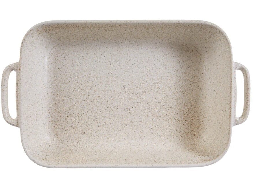 Davis & Waddell Darley Stoneware Bakeware 3pcs Set Cream Speckle Baking Tins, Trays, Pans & Ramekins The Cooks Kitchen 