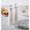 Davis & Waddell Darley Stoneware Oil And Vinegar 2pc Set - Cream Speckle