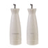 Davis & Waddell Darley Stoneware Oil And Vinegar 2pc Set - Cream Speckle