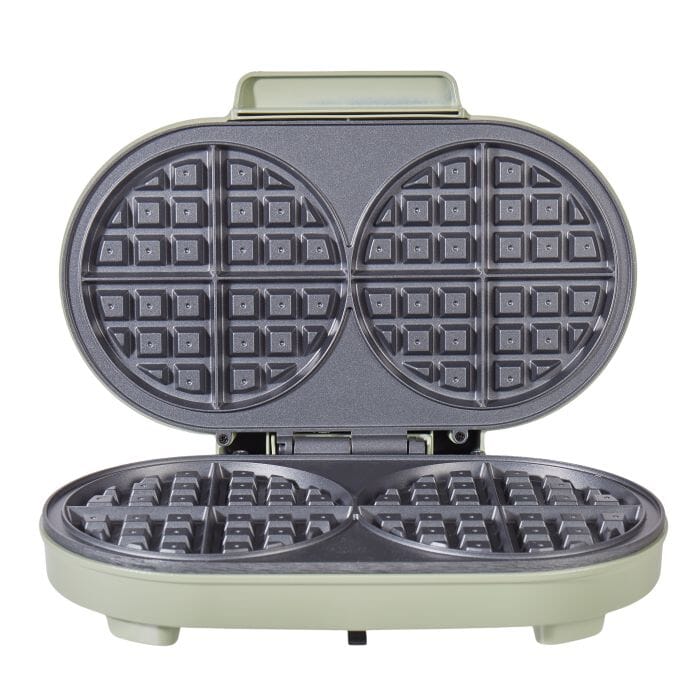 Davis & Waddell Non-stick Double Waffle Maker Dessert Makers The Cooks Kitchen 