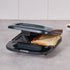 Davis & Waddell 2 In 1 Electric Jaffle Maker & Grill Black 22.2x22.1x9.5cm