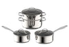 Masterpro Mckinnon Stainless Steel Cookset 4pcs Set