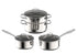 Masterpro Mckinnon Stainless Steel Cookset 4pcs Set