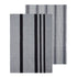 Davis & Waddel Ellis Cotton Tea Towels Set Of 2 50x70cm - Black