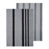 Davis & Waddel Ellis Cotton Tea Towels Set Of 2 50x70cm - Black