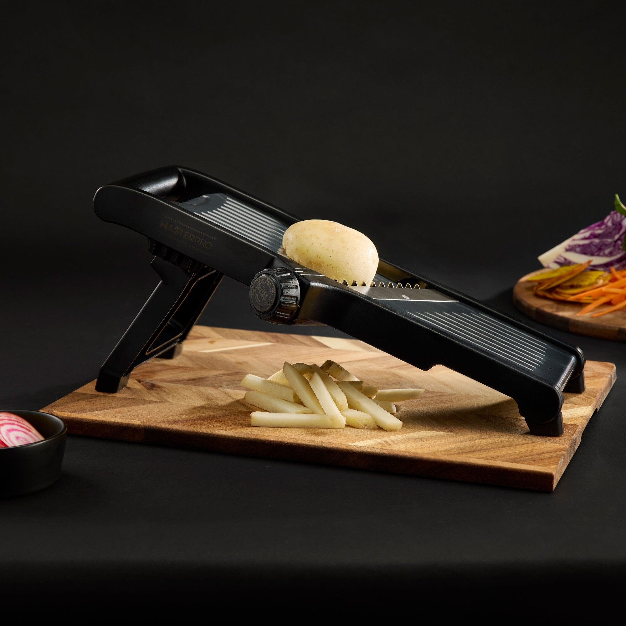 Master Pro Virtuoso Mandeline Slicer Stainless Steel Slicers - Choppers, Mincers & Mashers The Cooks Kitchen 