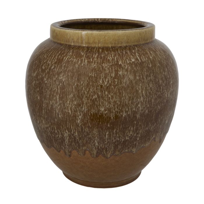 Amalfi Avaris Vessel Brown - 31x31x32cm