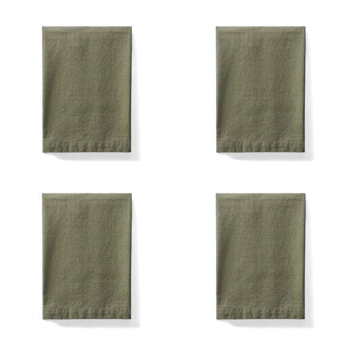 Amalfi Sorrentoliveable Linen Napkins Set Of 4 - 45x45x1cm Napkins The Cooks Kitchen 