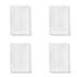 Amalfi Sorrento Liveable Linen Napkins Set Of 4 White
