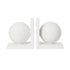 Amalfi Bakio Bookends 24x10x13cm - White