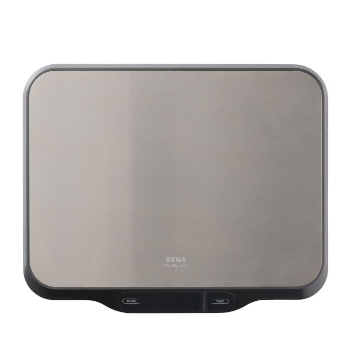 Svna Maxi Electronic Scale Grey 31x25.6x2.7cm Scales The Cooks Kitchen 