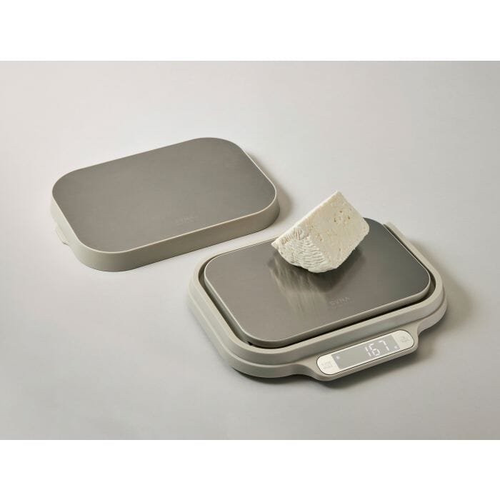 Svna 2-in-1 Precision Electric Scale Cream 24x20x4cm Scales The Cooks Kitchen 
