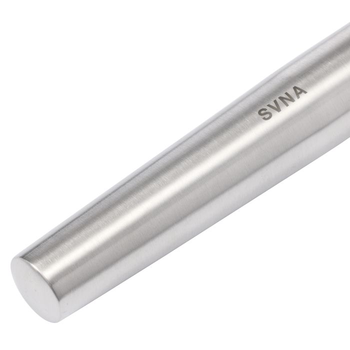 Svna Premium Stainless Steel Rolling Pin 3.1x35.5cm