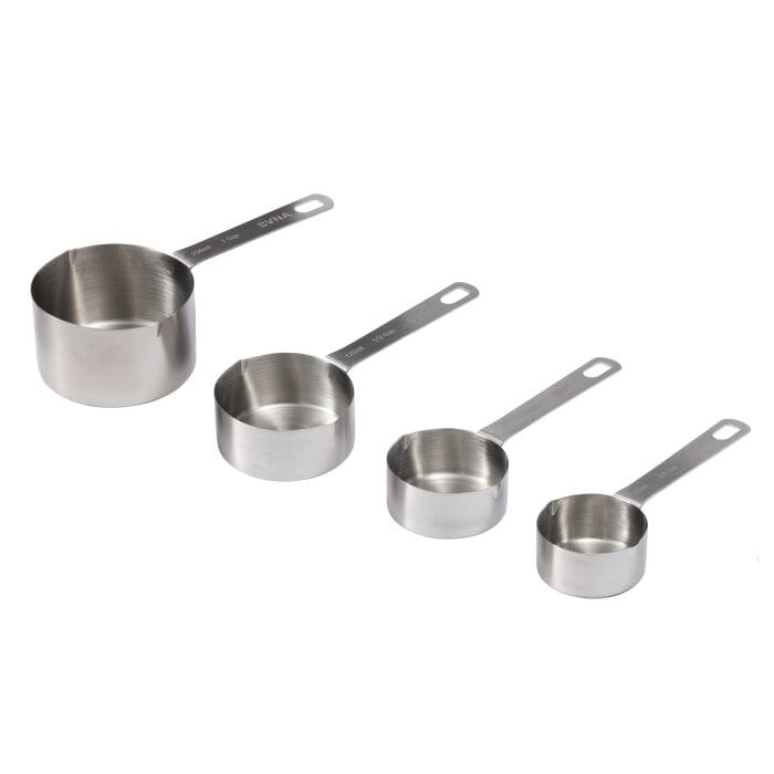 Svna Premium Stainless Steel Measuring Cup Set 18x8.2x5.3cm Measuring Cups & Spoons The Cooks Kitchen 