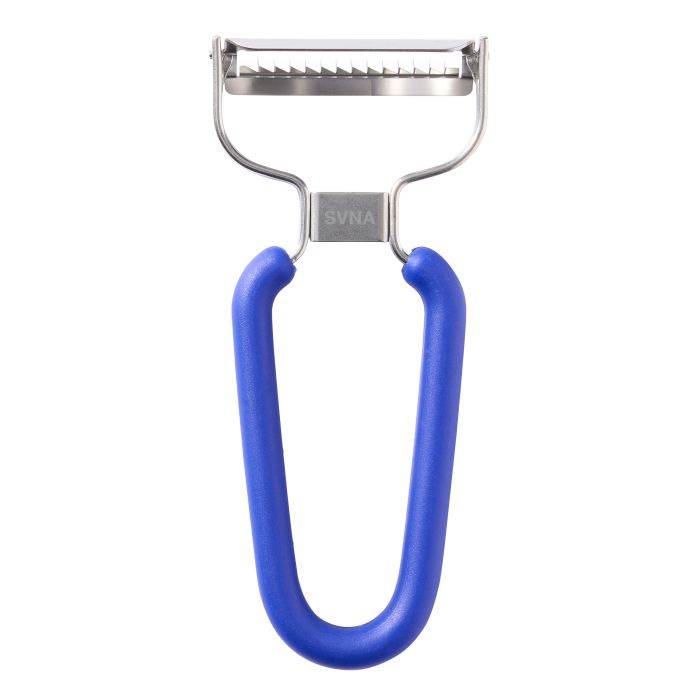 Svna Stainless Steel Y Julienne Peeler - Blue