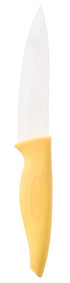 Svna Ceramic Prep Knife & Sheath Yellow Ceramic Knives The Cooks Kitchen 