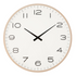 Amalfi Cody Wall Clock White & White Wash 51x5x51cm