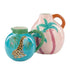 Emporium Fuller Green Giraffe Vase Multi-coloured 18x14.5x15cm