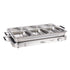 Davis & Waddell 3 In 1 Bain Marie & Warming Tray Stainless Steel 66x36x17cm Servingware The Cooks Kitchen 