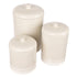 Davis & Waddell Darley Canister 3pcs Set Cream 800ml/1.1l/2.1l Matching Storage Sets The Cooks Kitchen 