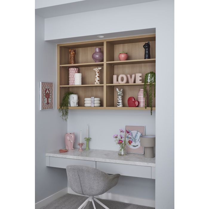 Emporium Love Vessel 4pcs Set Pink 46x5x13.5cm