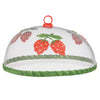 Emporium Strawberry Fields Food Cover Red & Green 30x30x15cm