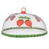 Emporium Strawberry Fields Food Cover Red & Green 30x30x15cm