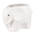 Emporium Brynlee Elephant Vase Wide White 25.4x17x18.7cm