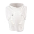 Emporium Brynlee Elephant Vase Wide White 25.4x17x18.7cm