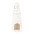 Emporium Landry Tealight Holder Matte White 6.5x6.5x17.7cm