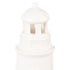 Emporium Landry Tealight Holder Matte White 6.5x6.5x17.7cm
