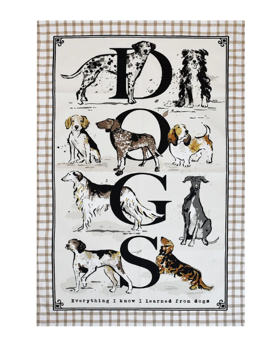 Ulster Weavers Country Dogs Tea Towel 