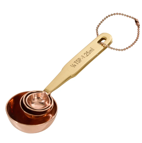 Davis & Waddell Heritage Copper And Brass Measuring Spoon