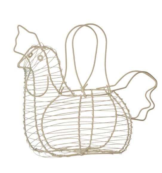 Davis & Waddell Chicken Egg Basket Cream Cheese & Egg Storage The Cooks Kitchen 