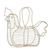 Davis & Waddell Chicken Egg Basket Cream