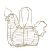 Davis & Waddell Chicken Egg Basket Cream