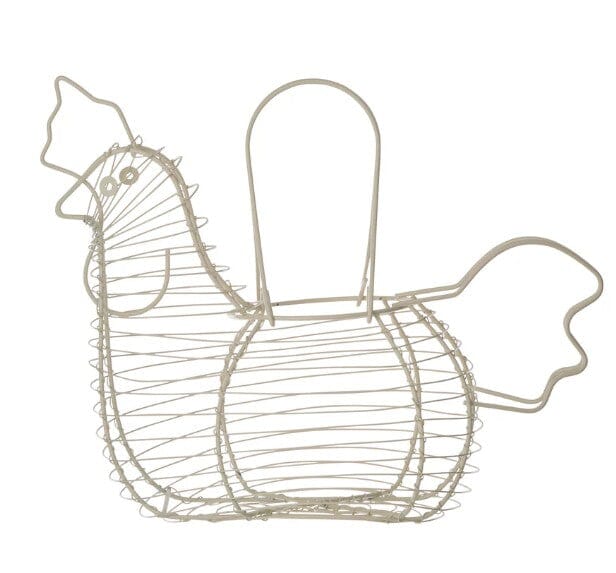 Davis & Waddell Chicken Egg Basket Cream Cheese & Egg Storage The Cooks Kitchen 