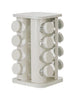 Davis & Waddell Newbury Stainless Steel Spice Rack Jar 16pcs Set Herb & Spice Storage The Cooks Kitchen 
