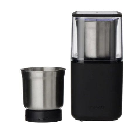 Leaf & Bean 2-in-1 Coffee & Spice Grinder 200w Black Grinders The Cooks Kitchen 
