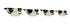 Davis & Waddell Homestead Measuring Cup Set Black & White