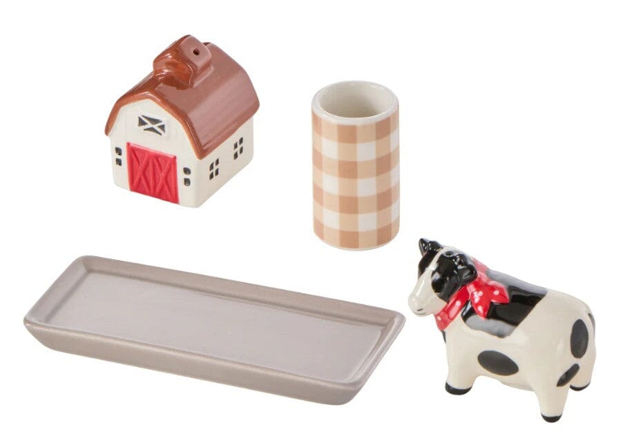 Davis & Waddell Homestead Salt & Pepper Shaker With Toothpick Holder Shakers The Cooks Kitchen 