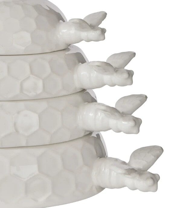 Davis & Waddell Wildflower & Hive Measuring Cups White Measuring Cups & Spoons The Cooks Kitchen 