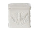Davis & Waddell Wildflower & Hive Salt Cellar White 9.4x7.7x9.4cm Herb & Spice Storage The Cooks Kitchen 
