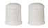 Davis & Waddell Wildflower & Hive Salt & Pepper Shakers White Shakers The Cooks Kitchen 