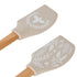 Davis & Waddell Wildflower & Hive Beechwood Spatula Natural Spatulas The Cooks Kitchen 