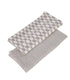 Davis & Waddell Heritage Check Cotton Tea Towel 2pcs Set - Grey Tea Towels The Cooks Kitchen 