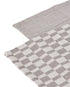 Davis & Waddell Heritage Check Cotton Tea Towel 2pcs Set - Grey Tea Towels The Cooks Kitchen 