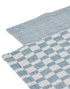 Davis & Waddell Heritage Check Cotton Teatowels 2pc Set - Blue